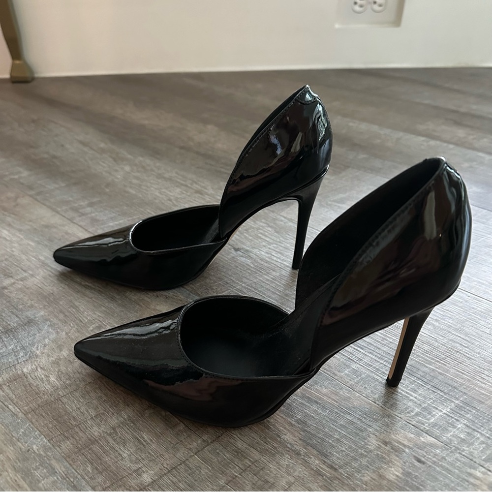 Marc Fisher Black Patent Heels